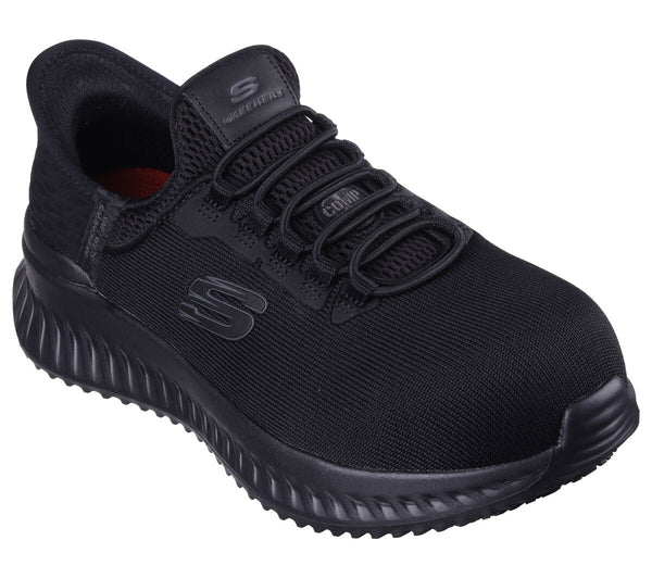 mka-9412.4497-cd Skechers Women's Tilido-Ombray Slip In Work Shoe - Black 108152