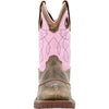 Rocky Little Kid's Legacy 32 Western Boot - Brown/Pink RKW0408C