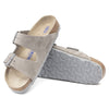 Birkenstock Arizona Soft Footbed Suede Leather Sandal - Stone Coin 1020557