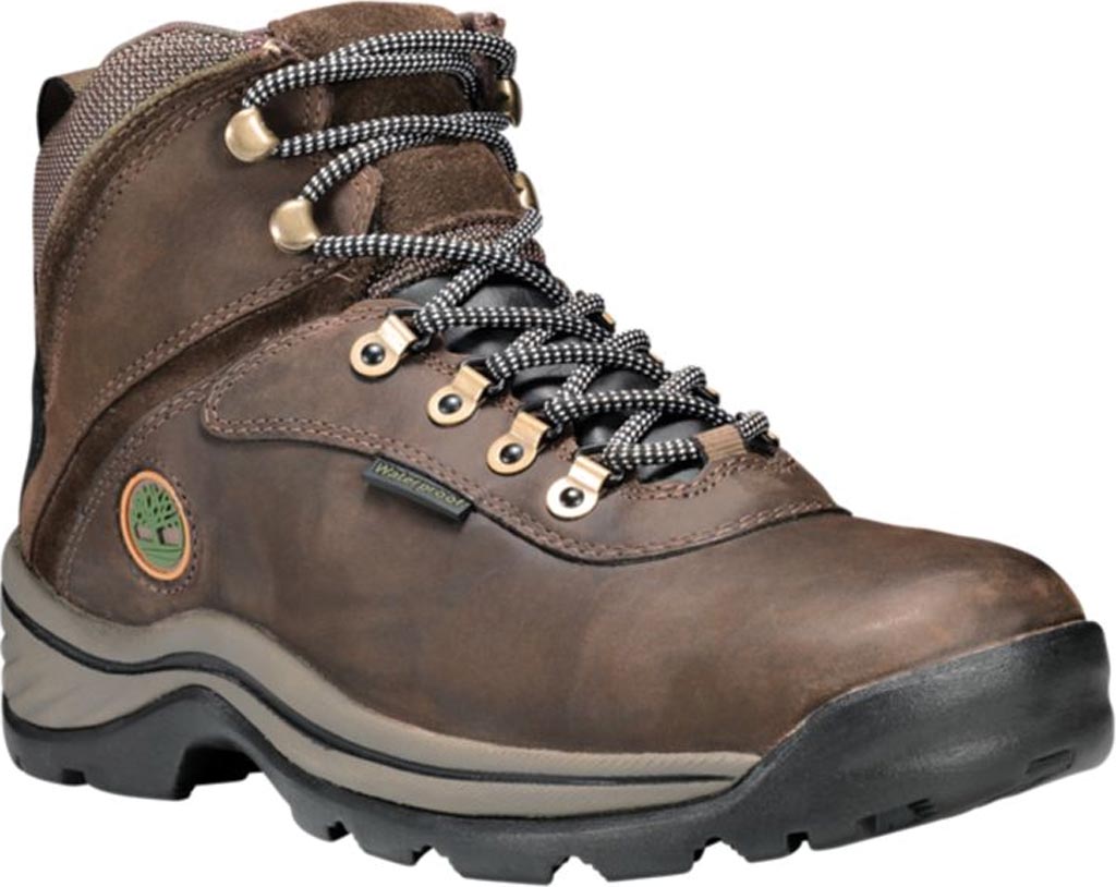 Timberland Women's White Ledge Mid Waterproof Hiking Boot - Dark Brown 12668 - ShoeShackOnline