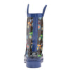 Double Barrel Kid's Tractor Rain Boots - Black/Blue 58162 - ShoeShackOnline