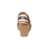 Aetrex Women's Lexa Cork Strap Wedge Sandal - Bronze CK101