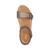 Aetrex Women's Lexa Cork Strap Wedge Sandal - Bronze CK101