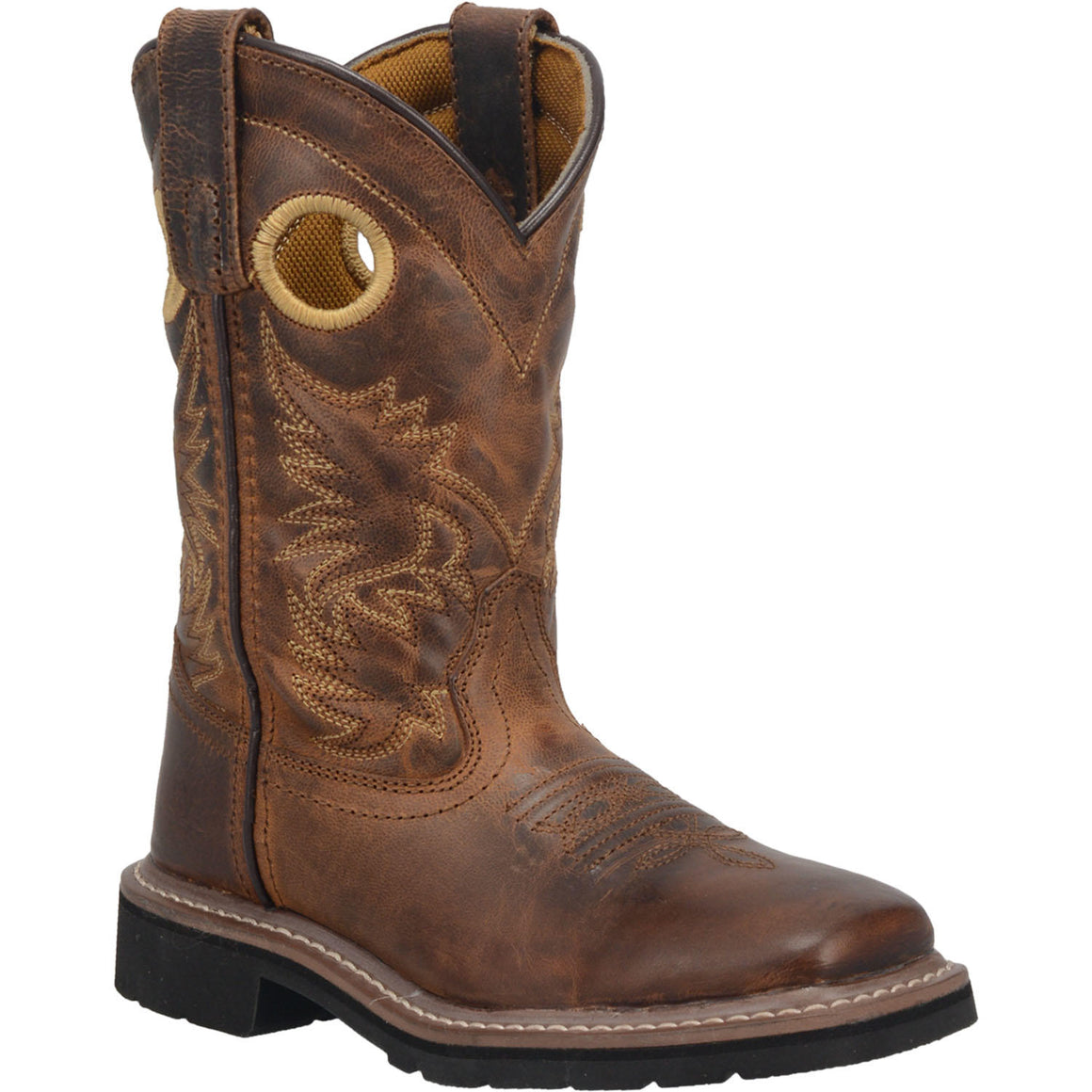 Dan Post Kid's 8" Amarillo Western Boots - Brown DPC2932