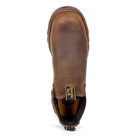 Georgia Boot Eagle One Waterproof Chelsea Work Boot GB00315 Size 12 Mens 4” Georgia Men main image 2