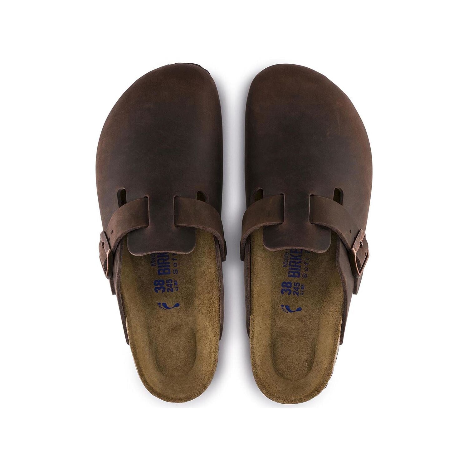 Birkenstock Boston Soft Footbed - Habana | Oiled Leather