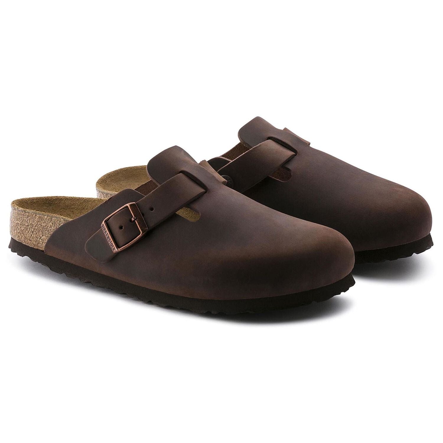 Birkenstock Boston Soft Footbed - Habana | Oiled Leather