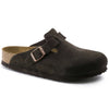 Birkenstock Boston Soft Footbed Suede Leather - Mocha 660461