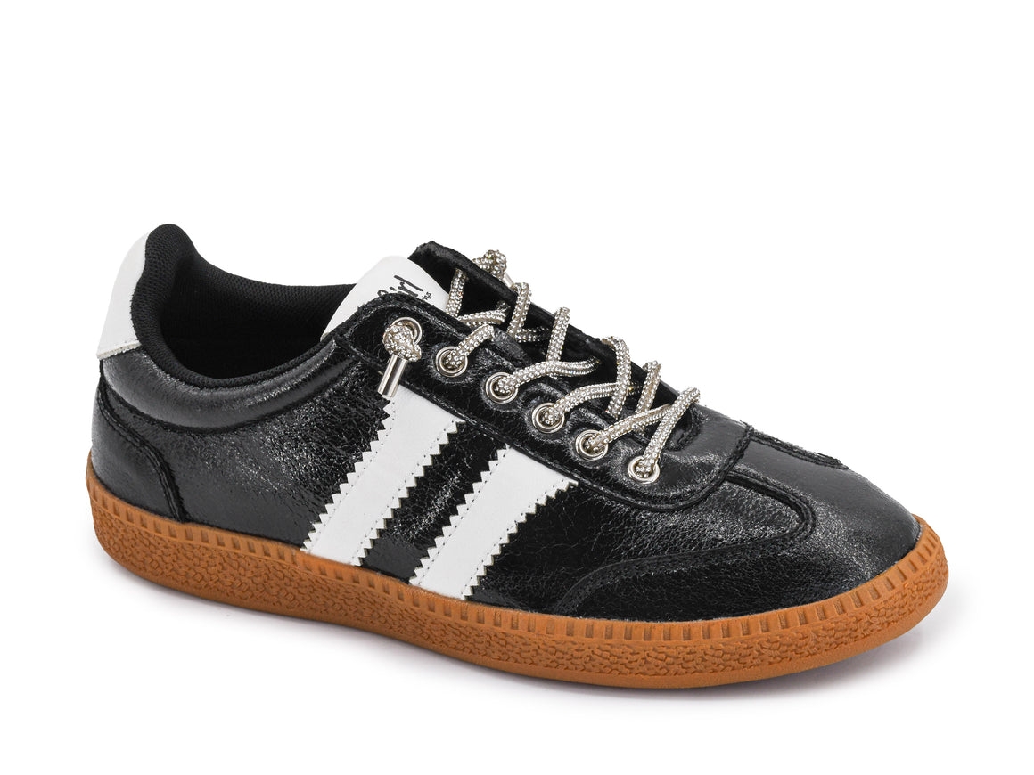 Corkys Women's Heads Up Sneakers - Black Metallic 10-0301