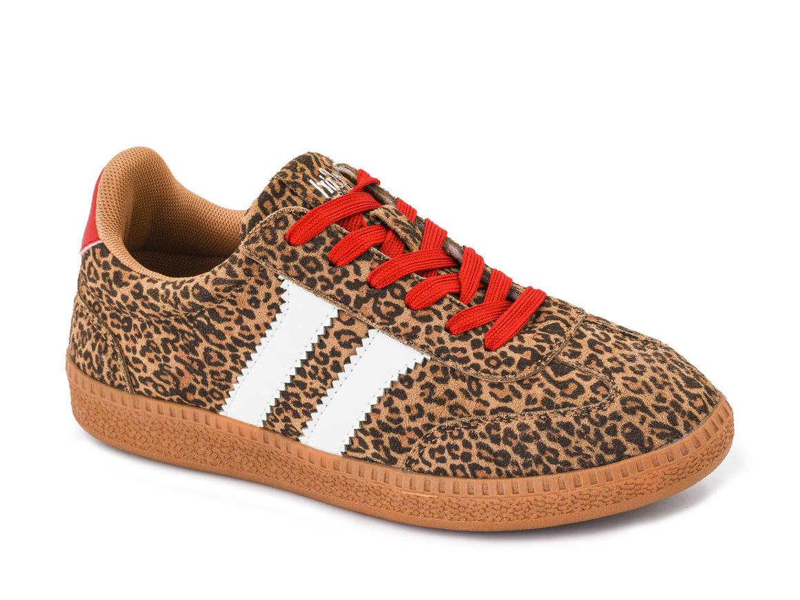 Corkys Women's Heads Up Sneakers - Mini Leopard 10-0301