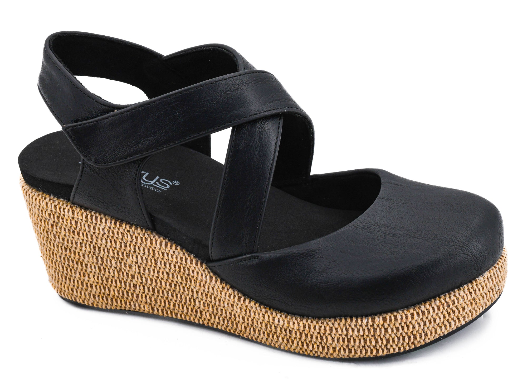 Corkys Women's Whats The Rush Wedge - Black 10-0352