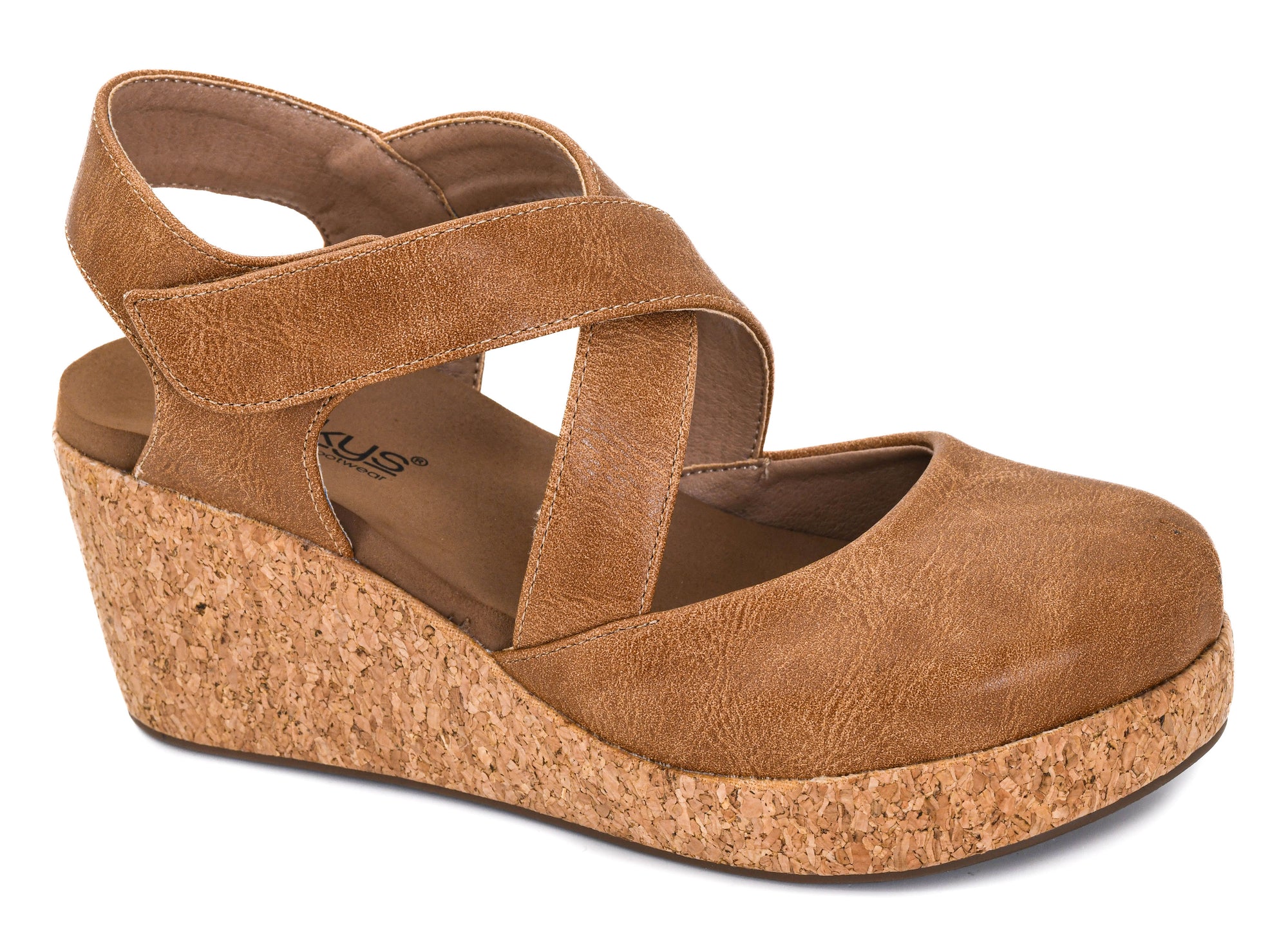 Corkys Women's Whats The Rush Wedge - Cognac 10-0352