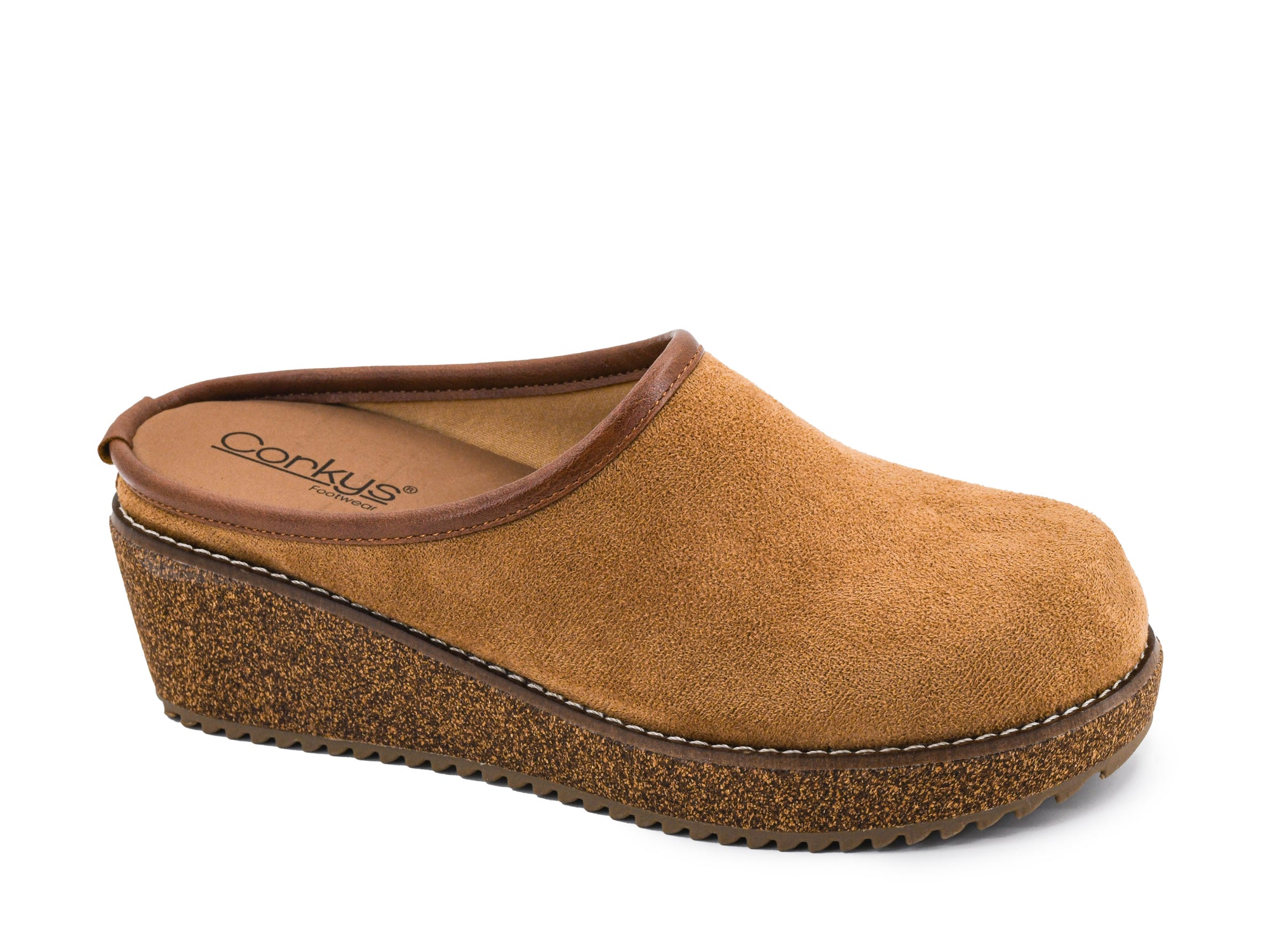 Corkys Women's Better Half Wedge Clog - Tobacco 10-0355