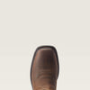 Ariat Men's Sierra Shock Shield Soft Toe Work Boot - Dark Brown/Grass Green 10042555