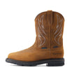 Ariat Men's 10" Sierra Shock Shield Wide Steel Toe Work Boot - Distressed Brown 10044544