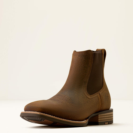 Ariat Men's 6.5" Big Rig Wide Square Toe Chelsea Boots - Earth 10080502