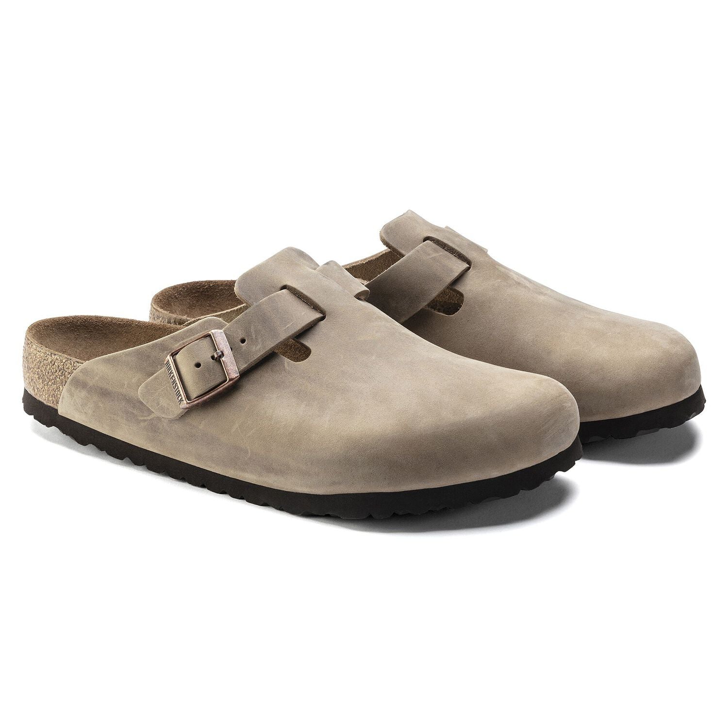 Birkenstock Boston Soft Footbed - Tobacco Brown | Oiled Leather