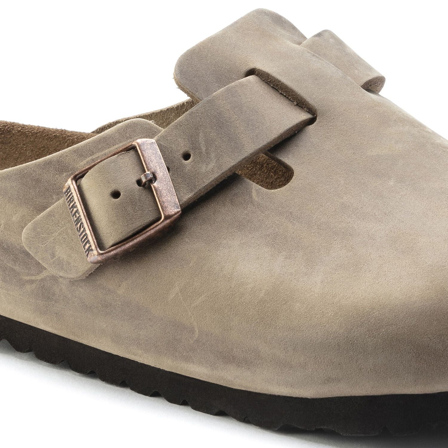 Birkenstock Boston Soft Footbed - Tobacco Brown | Oiled Leather