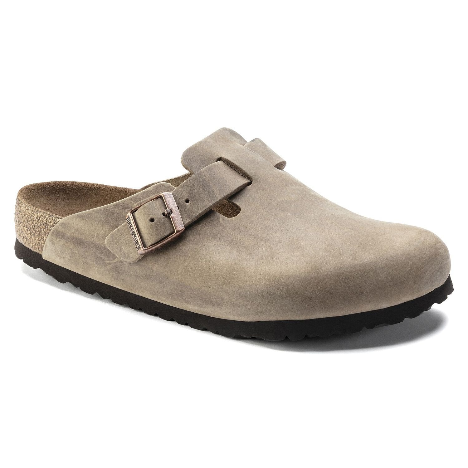 Birkenstock Boston Soft Footbed - Tobacco Brown | Oiled Leather