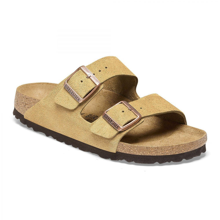 Birkenstock Arizona Leather Sandals - Latte Cream 1026174