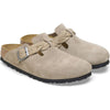 Birkenstock Boston Braided Suede Leather - Taupe 1026694