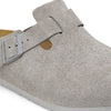 Birkenstock Boston Suede Leather - Stone Coin 1027751