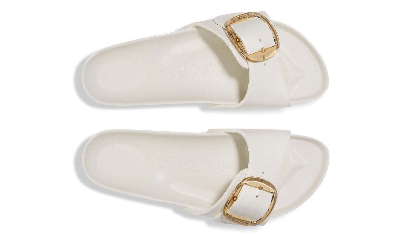 Birkenstock Madrid Big Buckle EVA Sandal - Eggshell 1029633