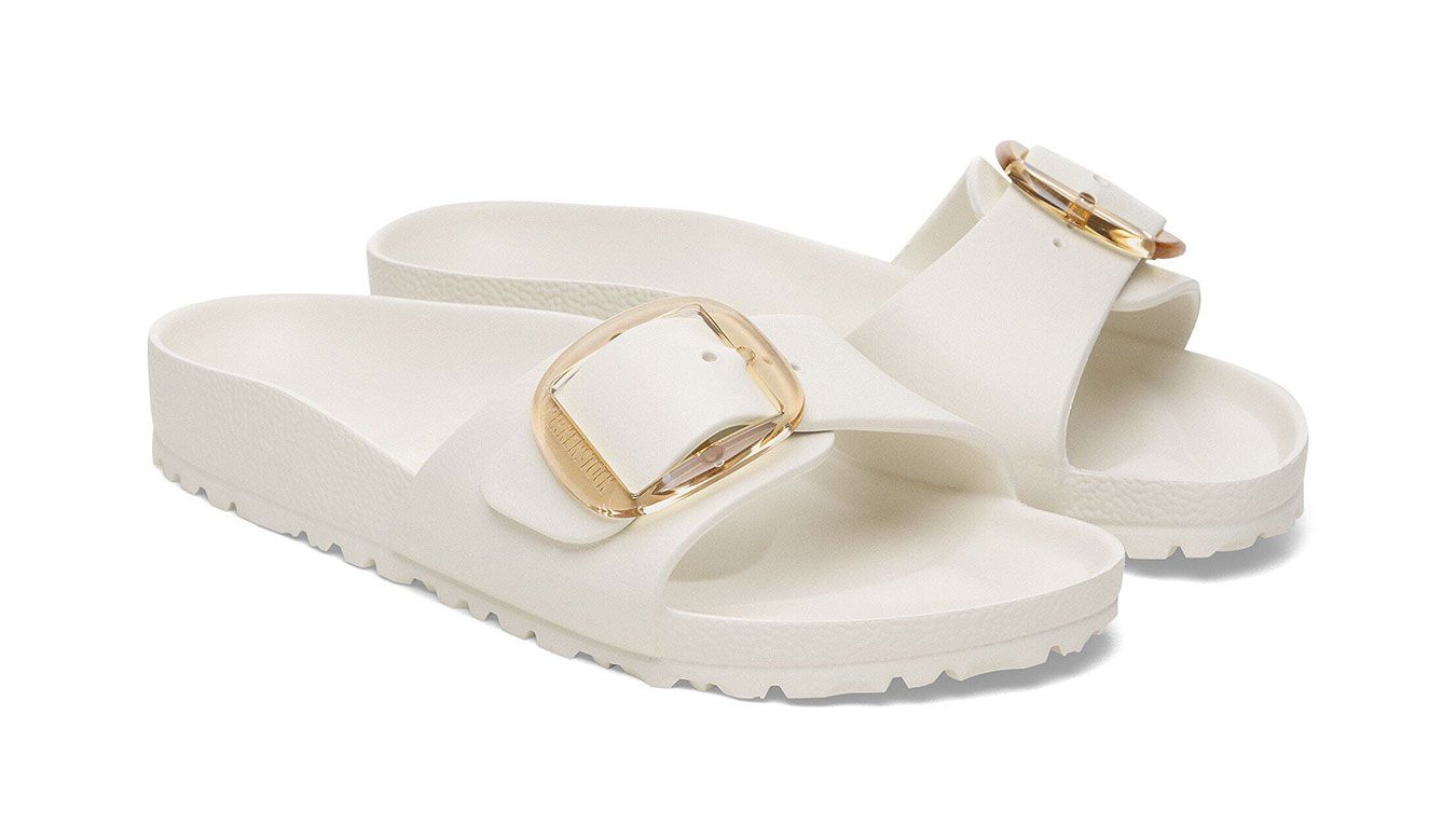Birkenstock Madrid Big Buckle EVA Sandal - Eggshell 1029633