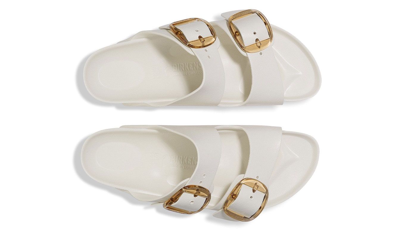 Birkenstock Arizona Big Buckle EVA Sandal - Eggshell 1029651