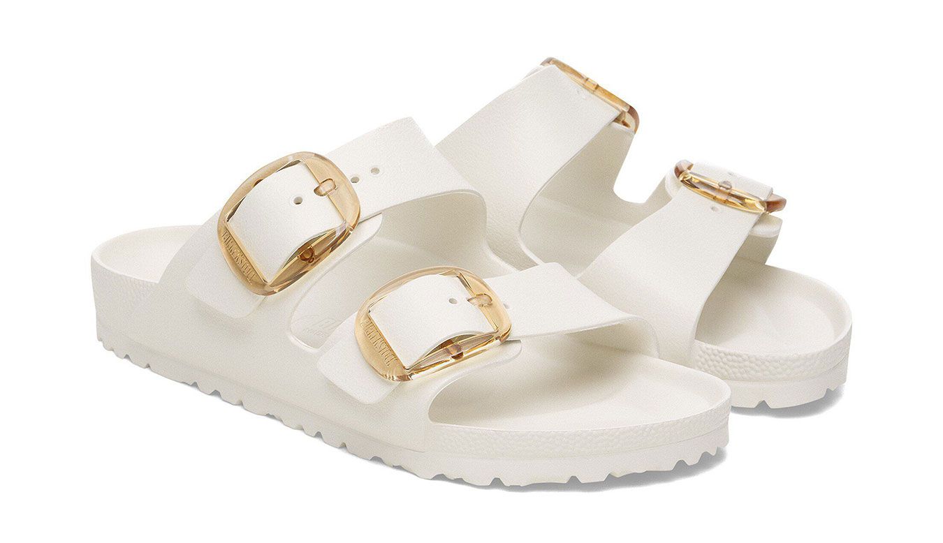 Birkenstock Arizona Big Buckle EVA Sandal - Eggshell 1029651