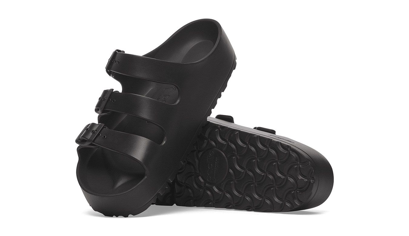 Birkenstock Florida Flex Platform EVA Sandal - Black 1029738