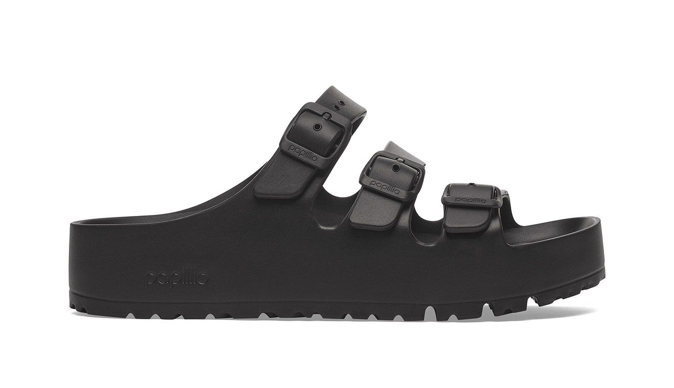 Birkenstock Florida Flex Platform EVA Sandal - Black 1029738