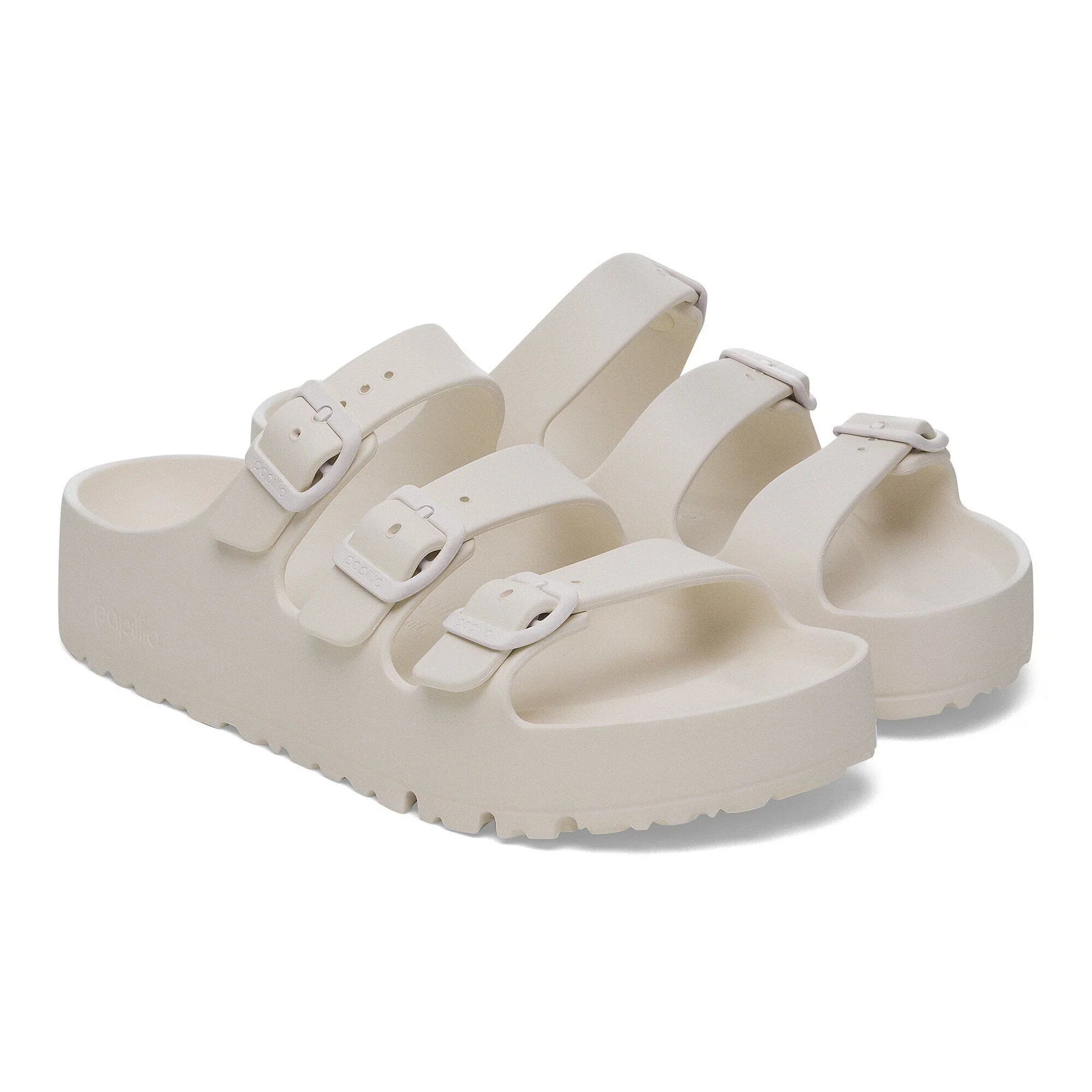 Birkenstock Florida Flex Platform EVA Sandal - Eggshell 1029770