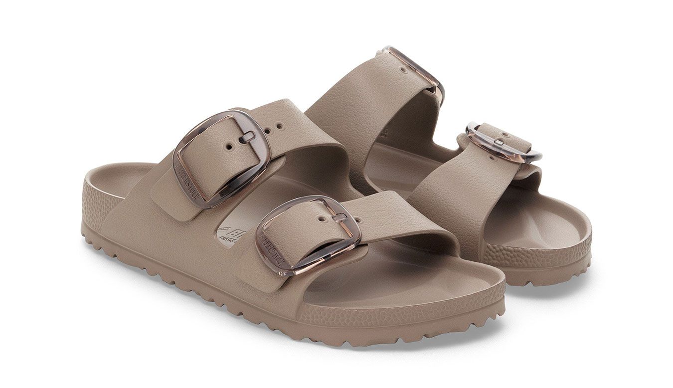 Birkenstock Arizona Big Buckle EVA Sandal - Gray Taupe 1030389
