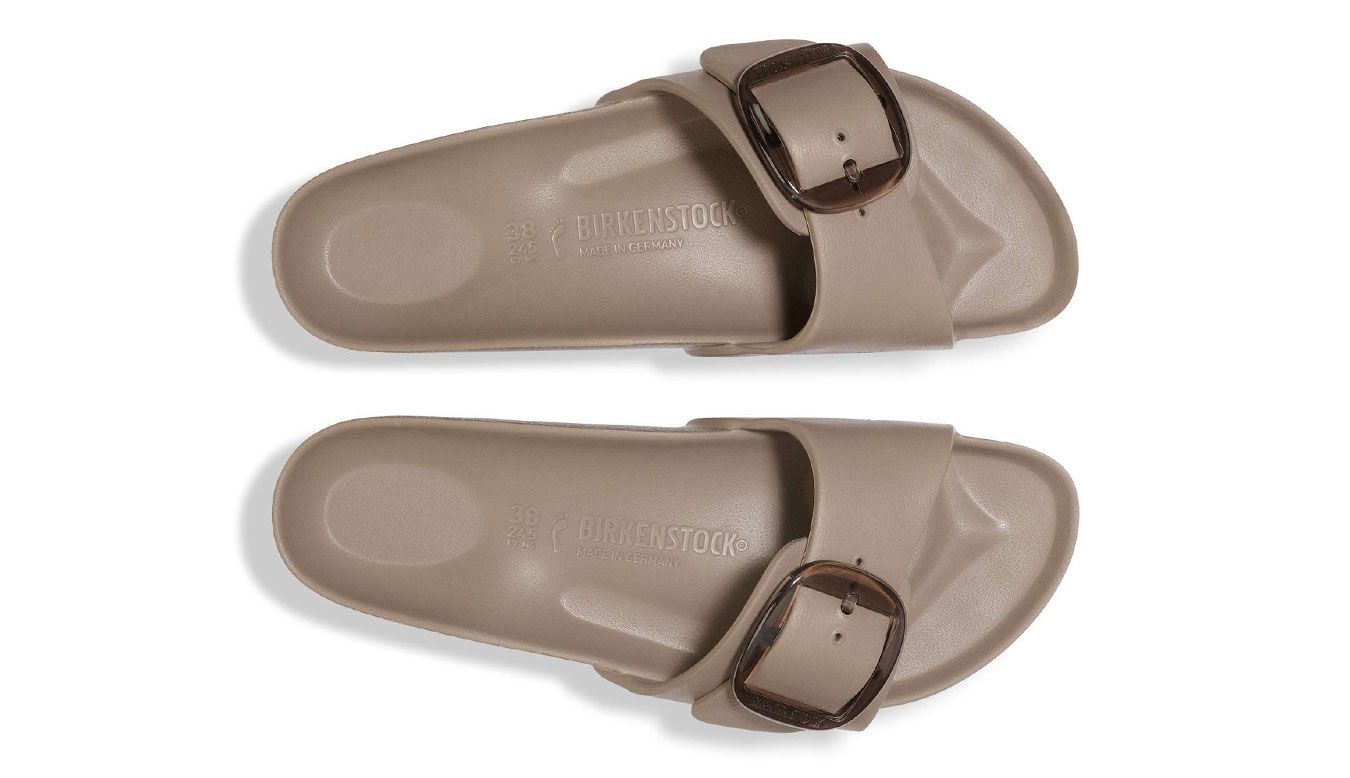Birkenstock Madrid Big Buckle EVA Sandal - Gray Taupe 1030479