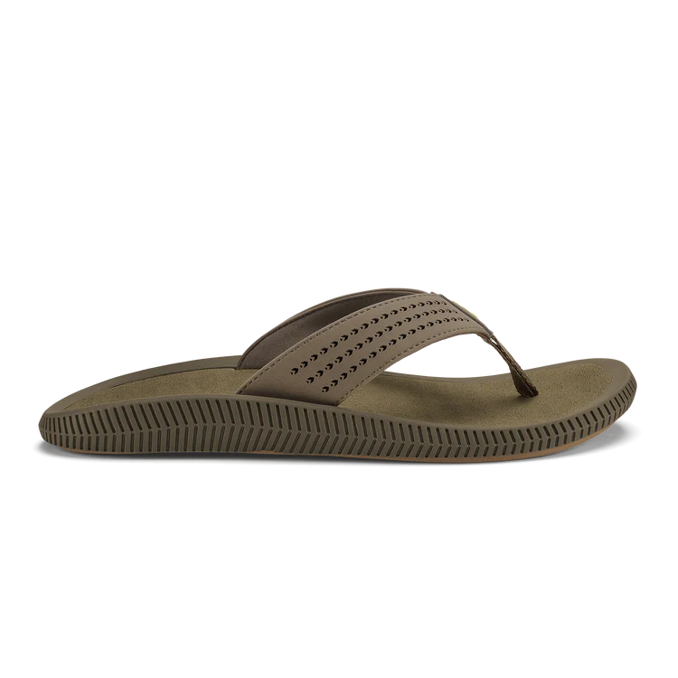 OluKai Men's Ulele Flip Flop - Mustang/Mineral 10435-132R