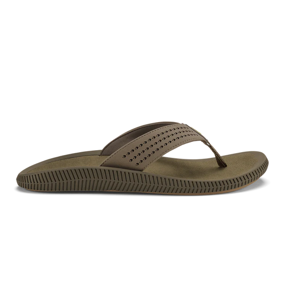 OluKai Men's Ulele Flip Flop - Mustang/Mineral 10435-132R