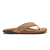 Olukai Men's Tuahine Leather Sandals - Golden Sand 10465-GSGS