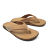 Olukai Men's Tuahine Leather Sandals - Golden Sand 10465-GSGS