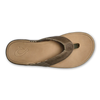 Olukai Men's Tuahine Leather Sandals - Hunter/Golden Sand 10465-HGGS