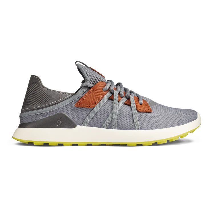 Olukai Men's Manele Golf Sneaker - Poi/Charcoal 10508-2526
