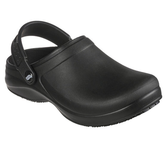 Skechers Women's Riverbound-Pasay SR Work Clog - Black 108067