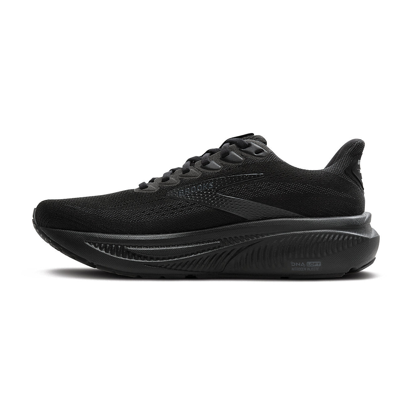 Brooks Men's Ghost Max 2 Running Shoe -  Black/Black/Ebony