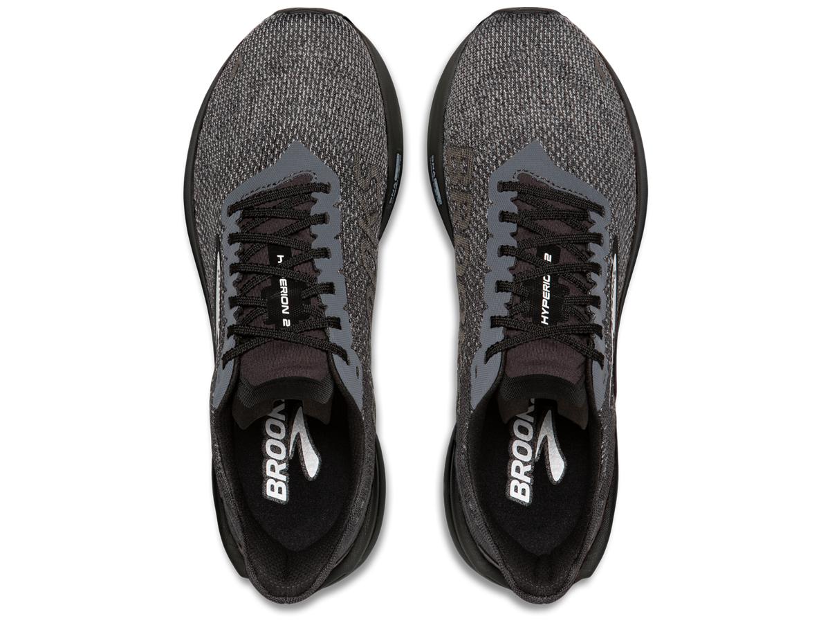 Brooks Men's Hyperion 2 Running Shoe - Black/Ebony/Primer Gray 1104321D058