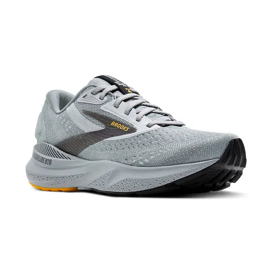 Brooks Men's Adrenaline GTS 24 Running Shoe - Alloy/White/Gold Fusion 1104371D084