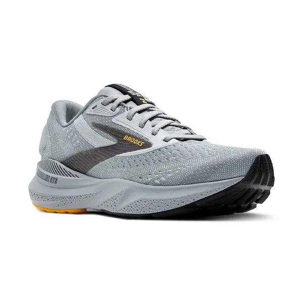 Brooks Men's Adrenaline GTS 24 Running Shoe - Alloy/White/Gold Fusion 1104371D084