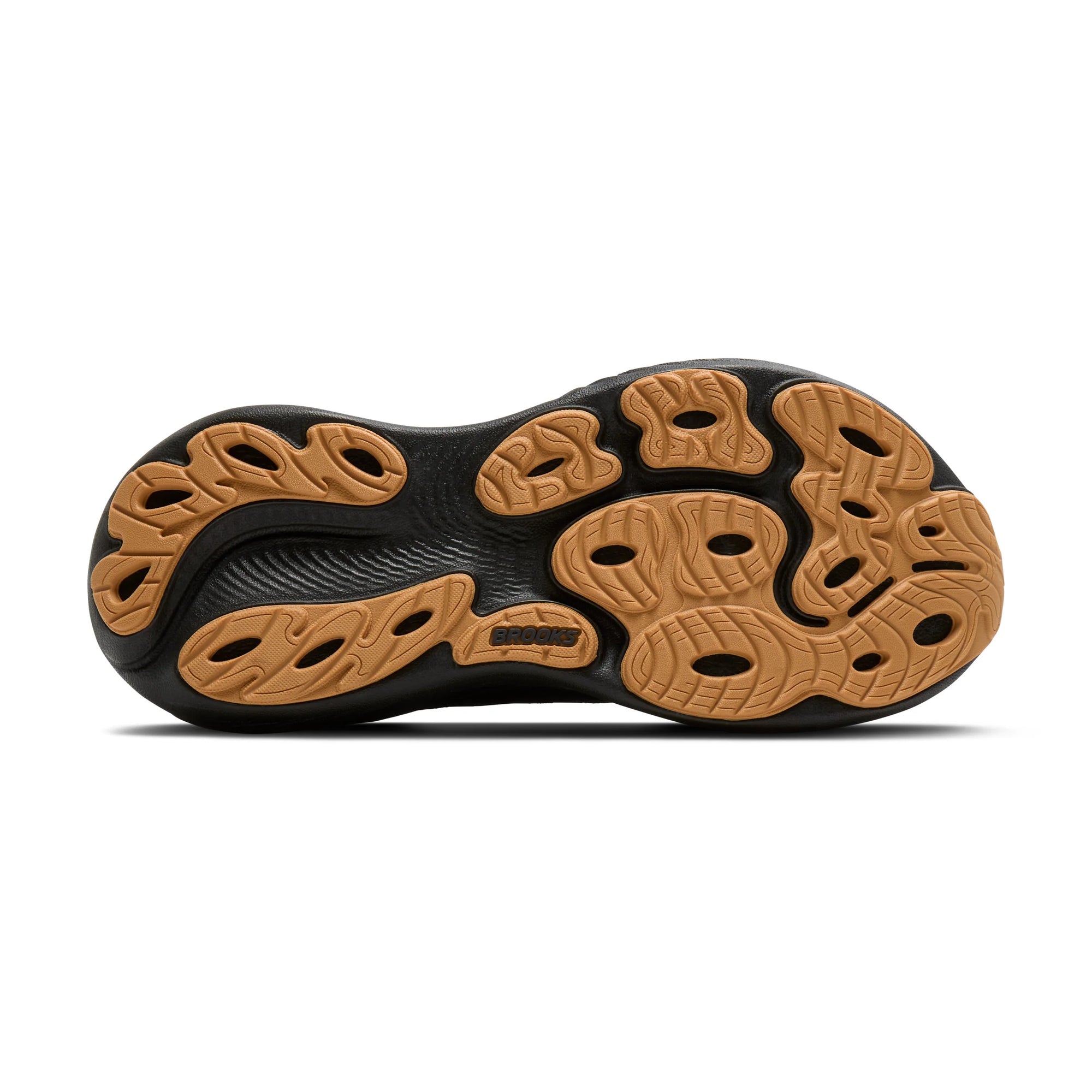 Brooks Men's Adrenaline GTS 25 Running Shoe - Black/Biscuit 1104541D036