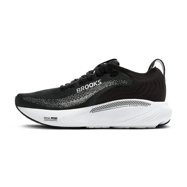 Brooks Men's Adrenaline GTS 25 Running Shoe - Black/Grey/White 1104541D090
