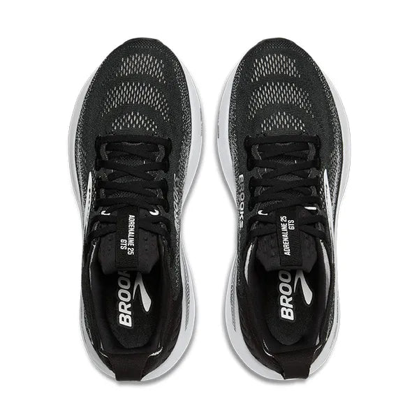 Brooks Men's Adrenaline GTS 25 Running Shoe - Black/Grey/White 1104541D090