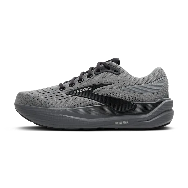 Brooks Men's Ghost Max 3 Running Shoe - Primer Grey/Ebony